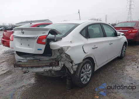 2013 Nissan Sentra Fe+ Sv from USA, damaged, VIN 3N1AB7APXDL667074